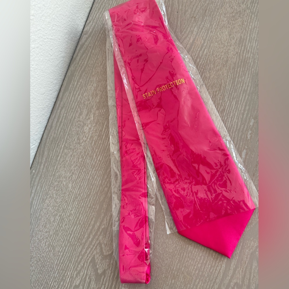 Wolfmark Mens Neckwear Tie -pink